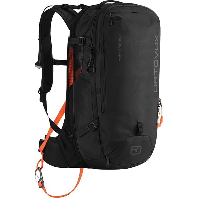 Ortovox LiTRIC Freeride 28L Avabag Rucksack in Black Raven
