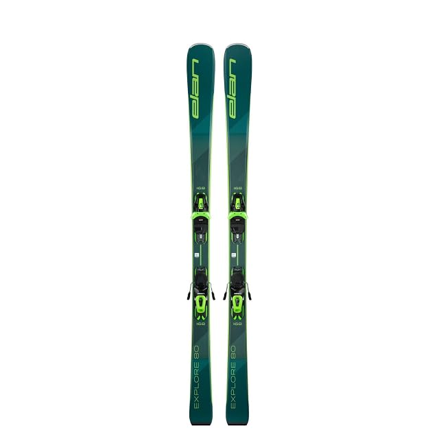 Elan Explore 80 Alpinski-Set mit EL-10.0-GW-Shift-Bindungen, 168 cm