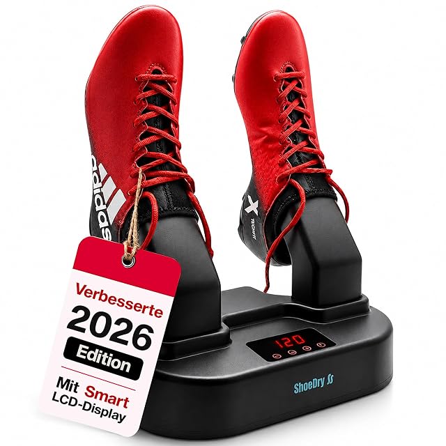 ShoeDry elektrischer Schuhtrockner und -auffrischer mit Ionentechnik