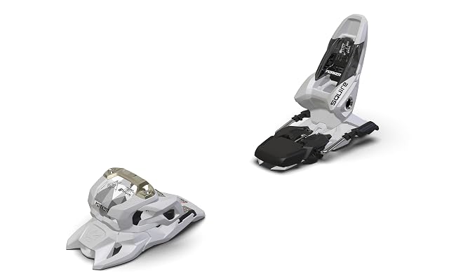 Marker Squire 11 weiße Skibindung mit 90-mm-Stopper