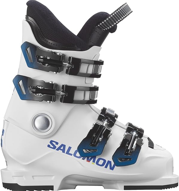 Salomon S/Race 60T Junior-Skischuh in Weiß und Process Blue