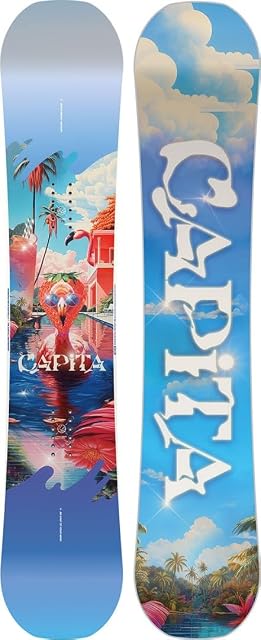 Capita Space Metal Fantasy Damen-Freestyle-Snowboard, 149 cm