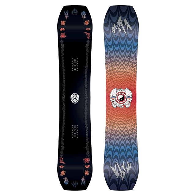 Jones Tweaker Pro All-Mountain-Twin-Snowboard, 154 cm
