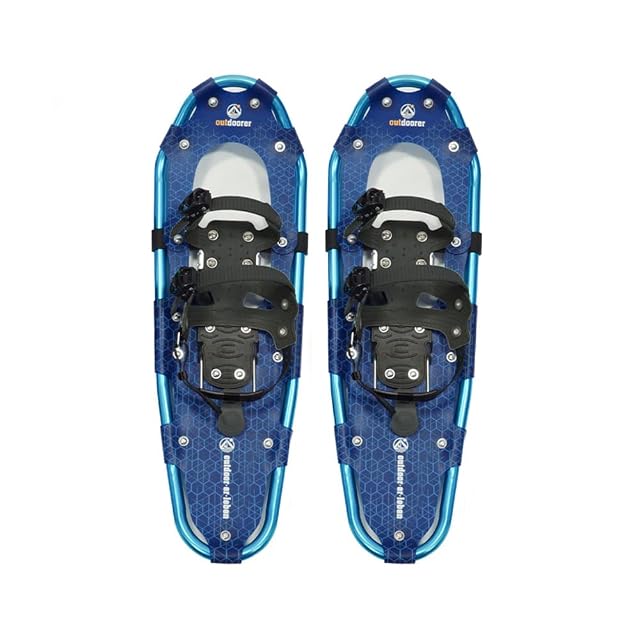 outdoorer SnowHiker Aluminium-Schneeschuh mit Ratschenbindung, Größe L